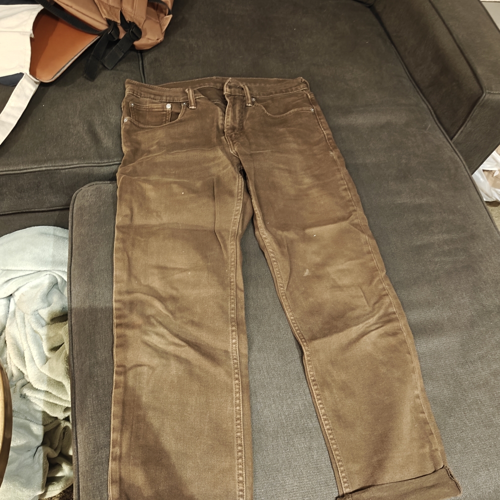 Levi's Chocolate Brown Denim Jeans